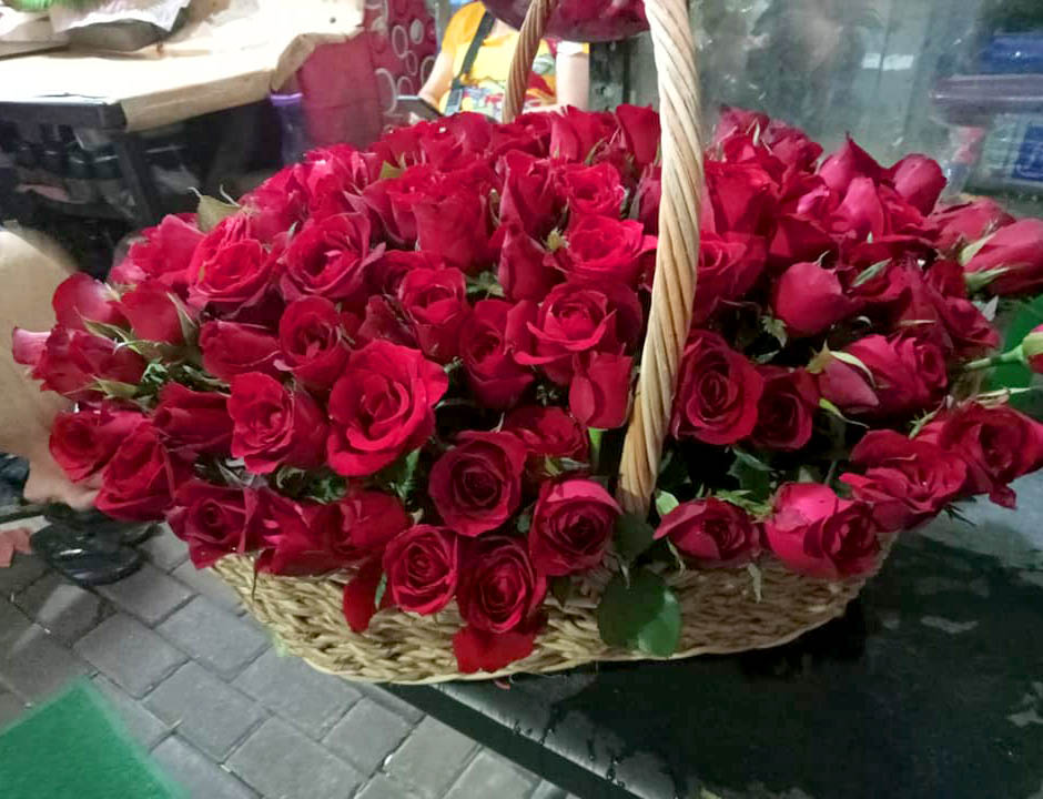 Dangwa Flower Shop Floral Baskets and Vase Flowers