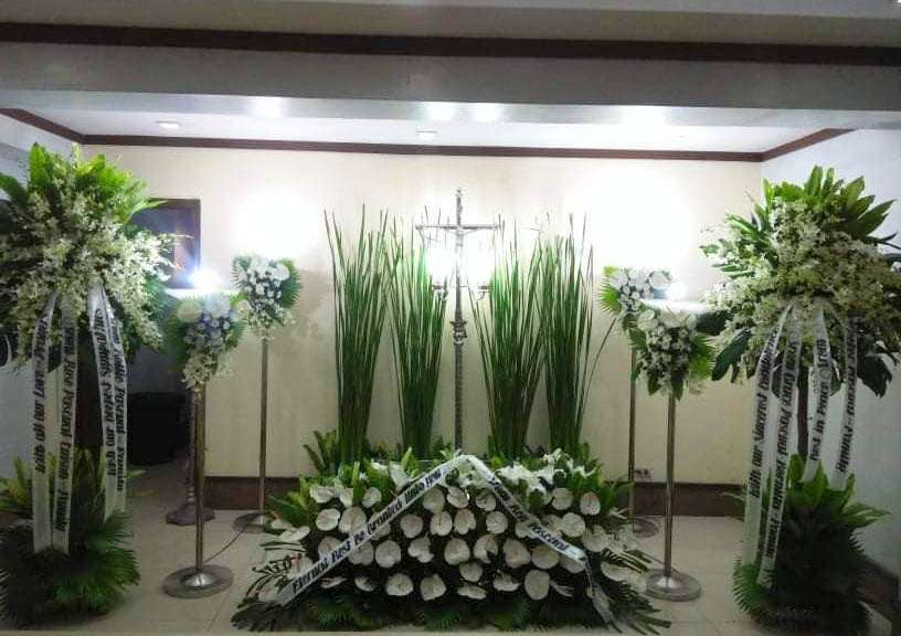 Casket Arrangement Dangwa Flowers