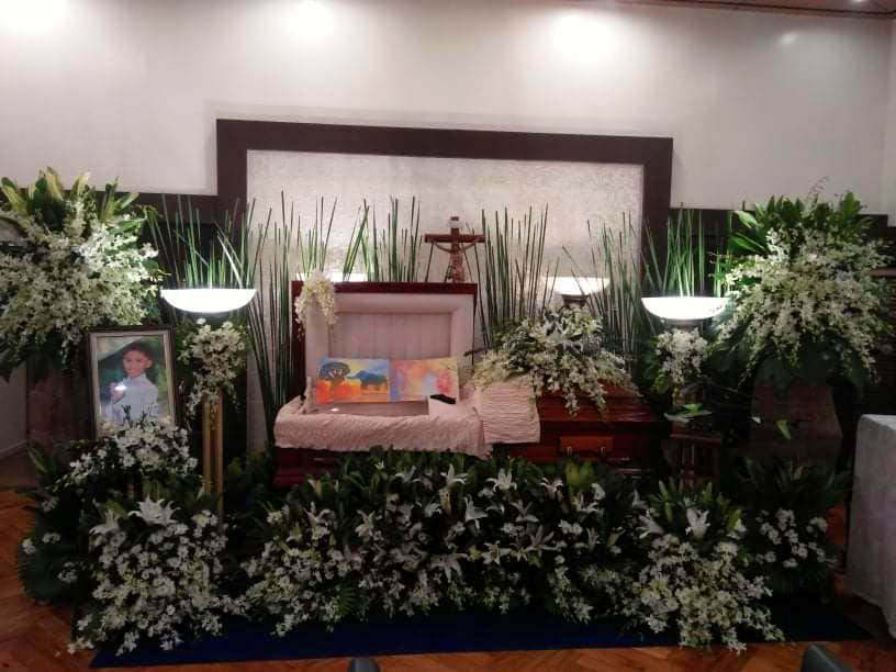 Casket Arrangement Dangwa Flowers