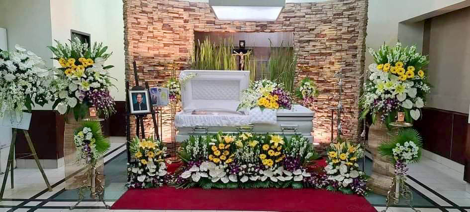 Casket Arrangement Dangwa Flowers