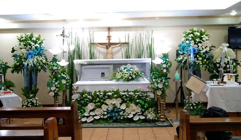 Casket Arrangement Dangwa Flowers