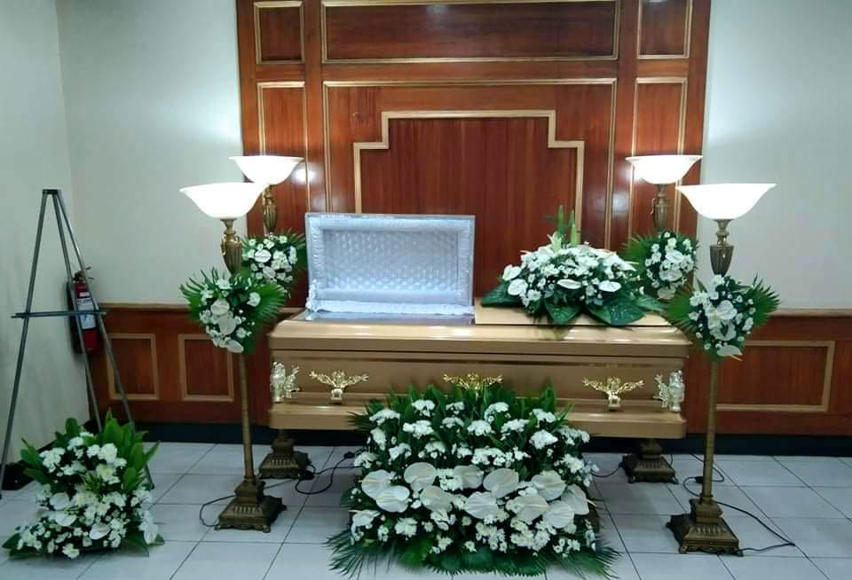 Casket Arrangement Dangwa Flowers
