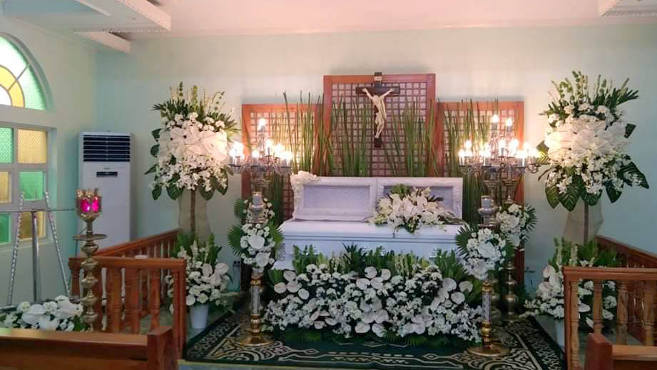 Casket Arrangement Dangwa Flowers