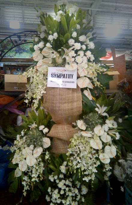 Sympathy Dangwa Flowers