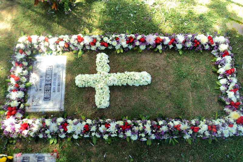 Casket Arrangement Dangwa Flowers