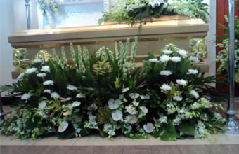 Casket Arrangement Dangwa Flowers