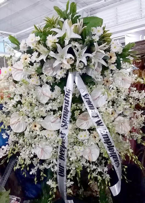 Sympathy Dangwa Flowers