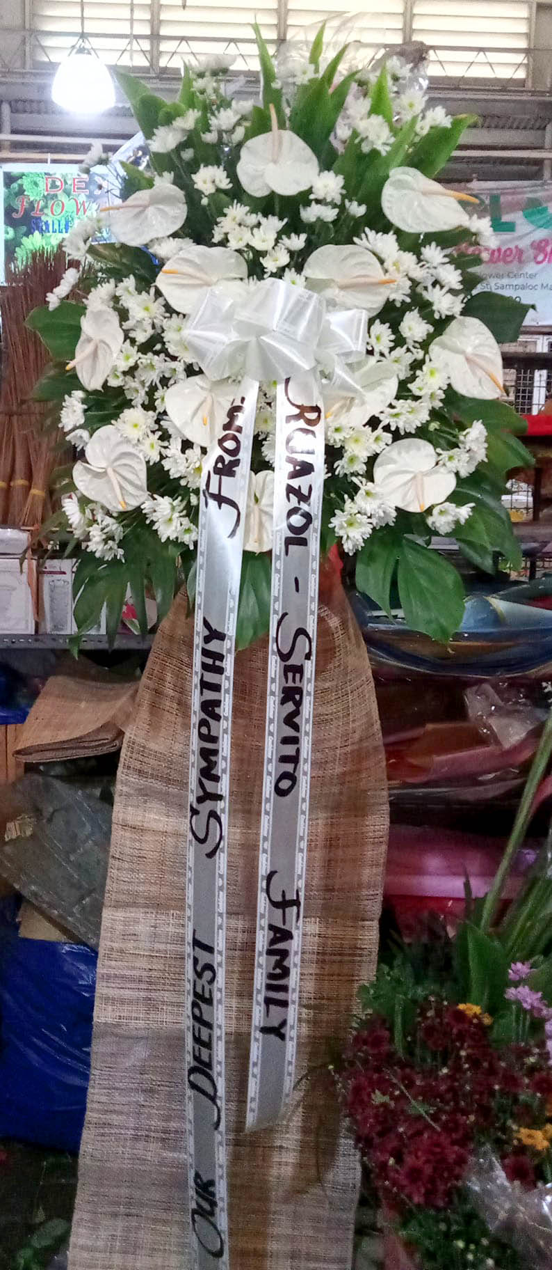 Sympathy Dangwa Flowers