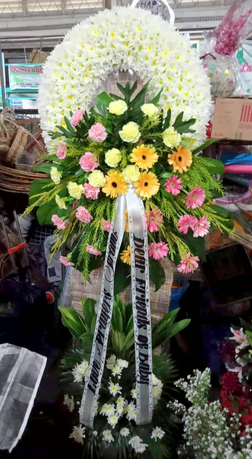 Sympathy Dangwa Flowers