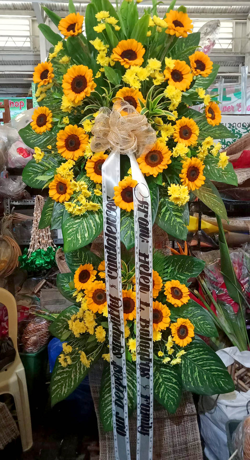 Sympathy Dangwa Flowers
